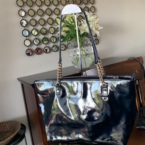 Michael Kors Black Patent Leather bag